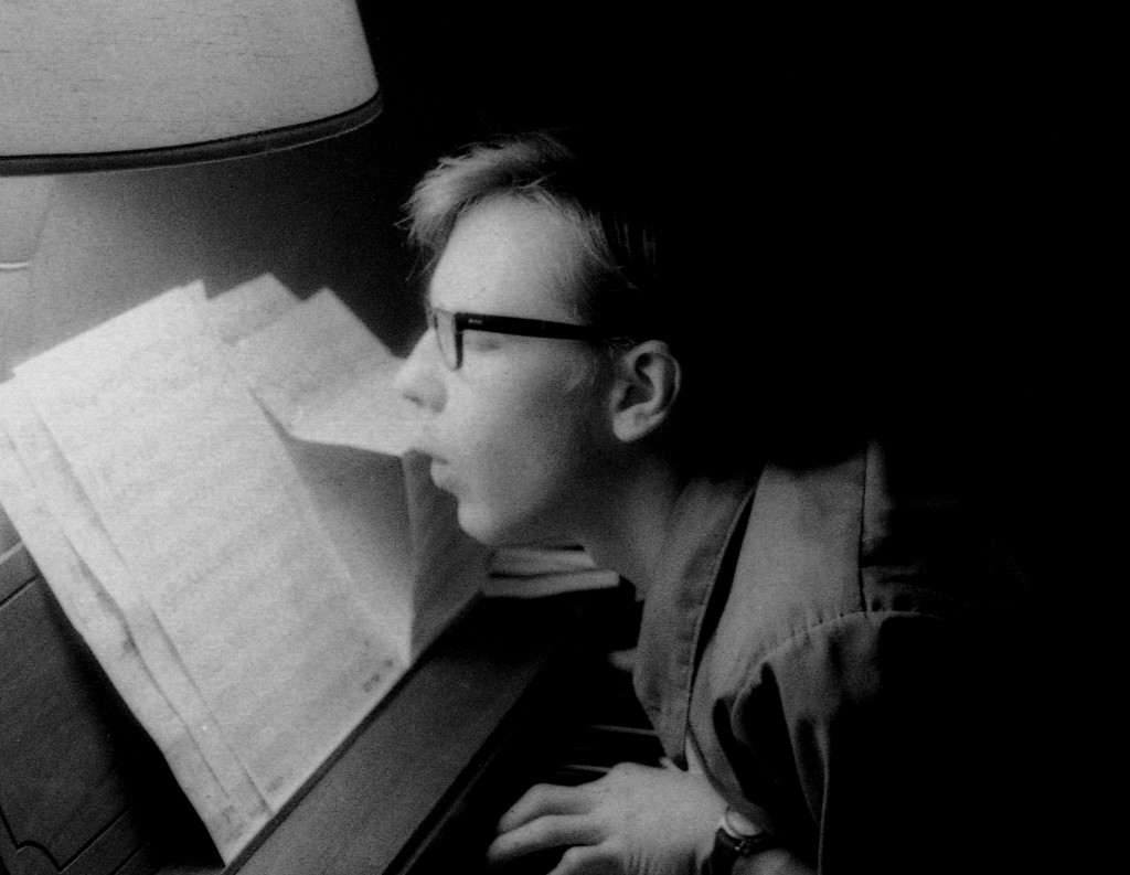 Me As Composer, 1971, b&w